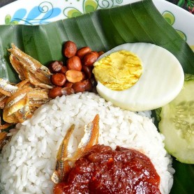Nasi Lemak Biasa